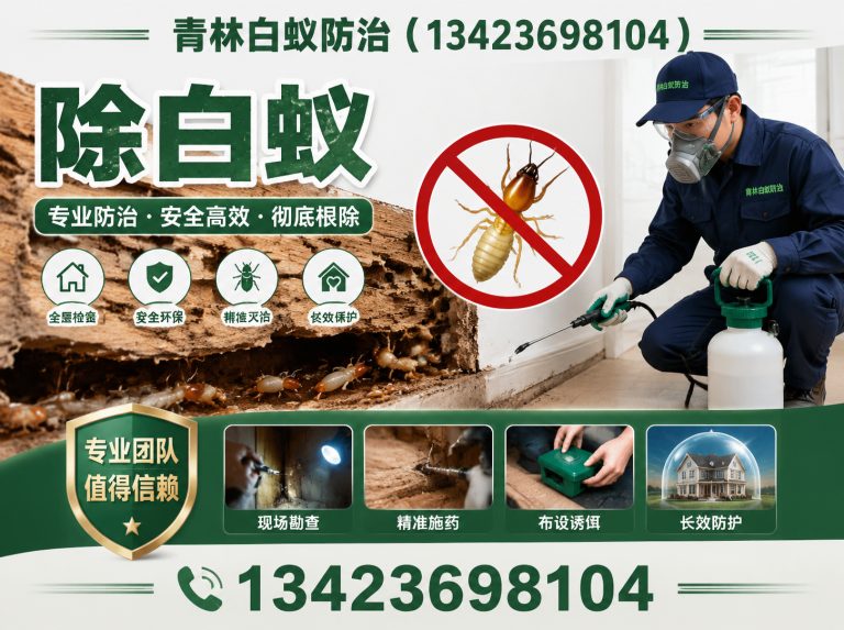 黄埔区家庭白蚁防治展示图